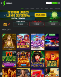 Strendus Casino Screenshot