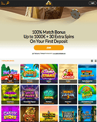 Temple Nile Casino Screenshot
