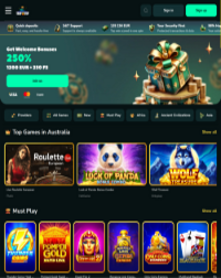 Trip2Vip Casino Screenshot