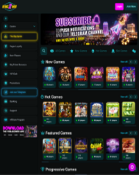 Vegas2Web Casino Screenshot