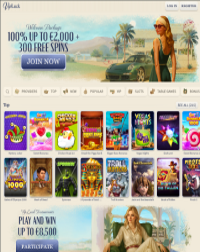 VIPLuck Casino Screenshot