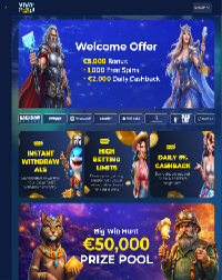 Vivaspin Casino Screenshot