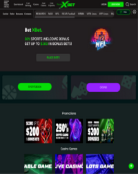Xbet Casino Screenshot