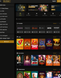 ZlatoBet Casino Screenshot
