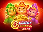 3 Lucky Monkeys Hold and Win